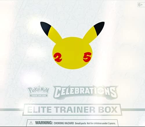 Pokemon 25th Anniversary Celebrations Elite Trainer Box