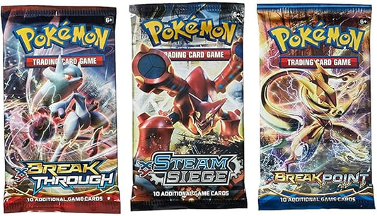 Pokemon Cards - 3 Booster Packs (Random packs)