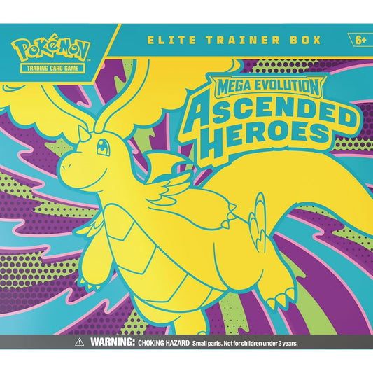 Pokemon Trading Card Game: Mega Evolution Ascended Heroes Elite Trainer Box